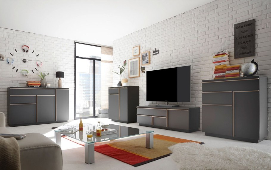 Стенка Наоми графит