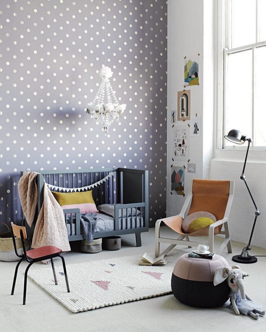 Дизайнерские обои в детскую