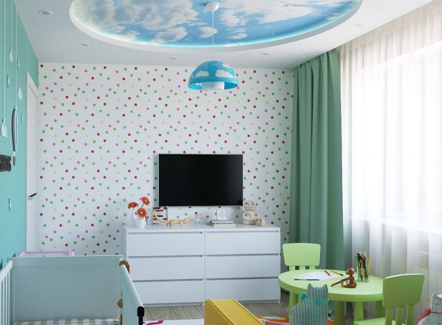 Детская комната обои