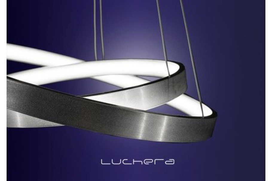 Люстра светодиодная tlru2 Лючера двойное кольцо