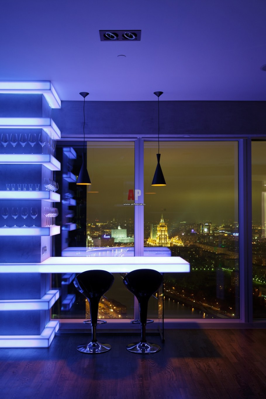 Подсветка на лоджии