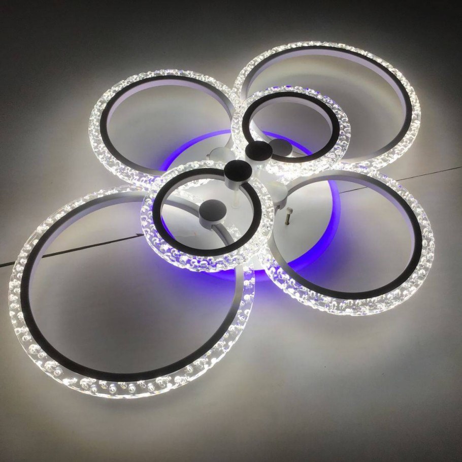 Люстра светодиодная с пультом 60510/6+1