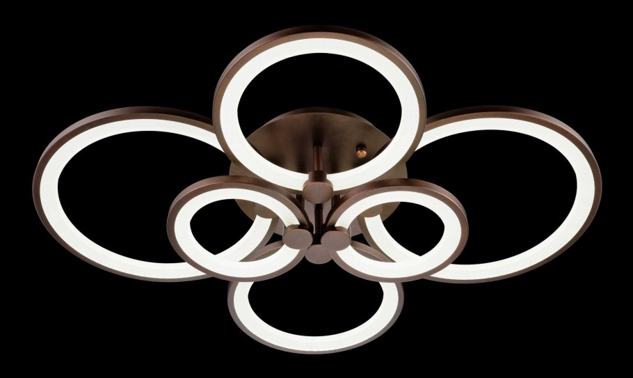 Люстра 58017/6 Coffee 188w ПДУ led