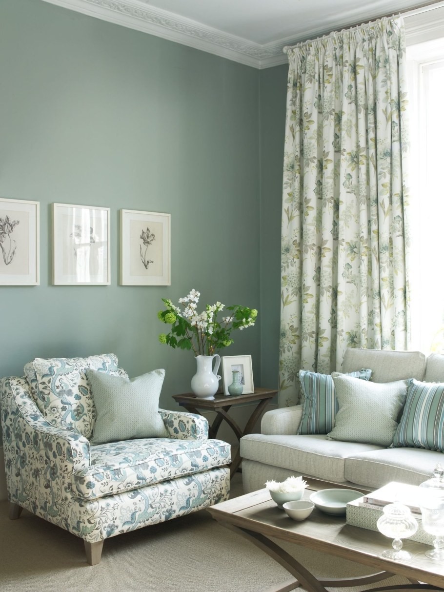 Интерьер в мятных тонах