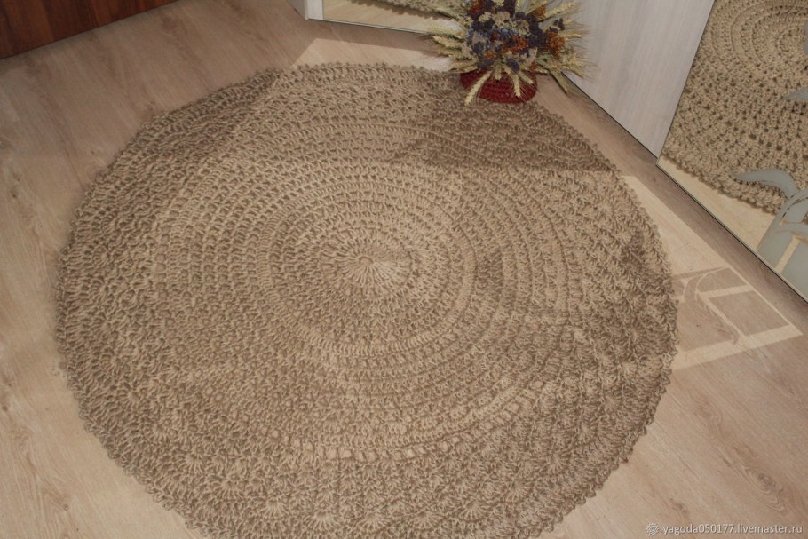 Коврик из шпагата