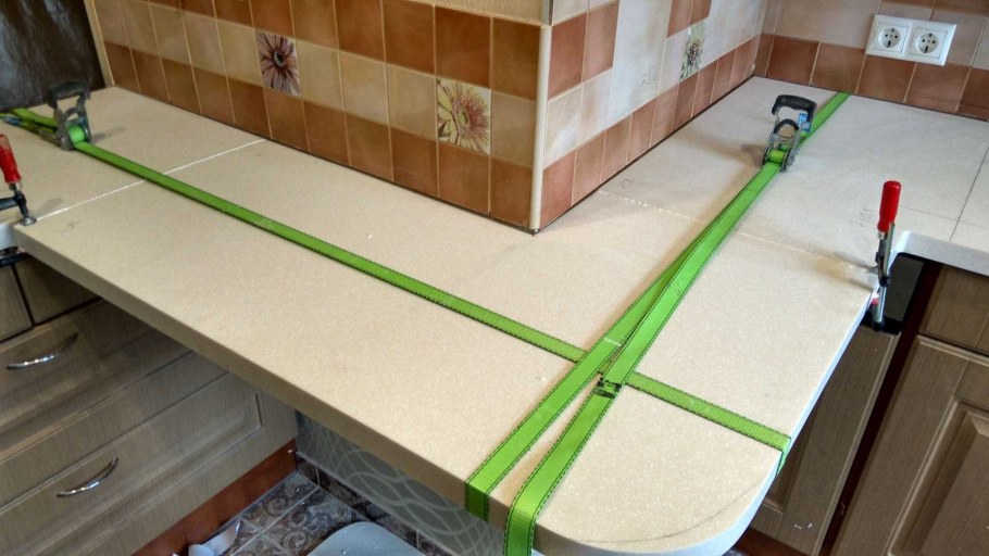 Столешница еврозапил стыковочная планка