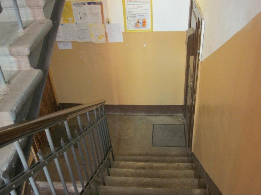 Старая лестничная площадка