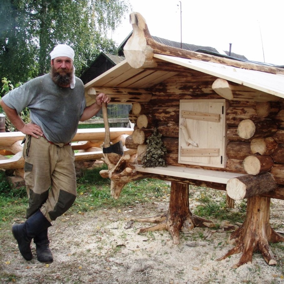 Курятник избушка