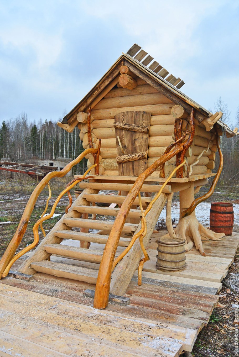 Сруб детский домик