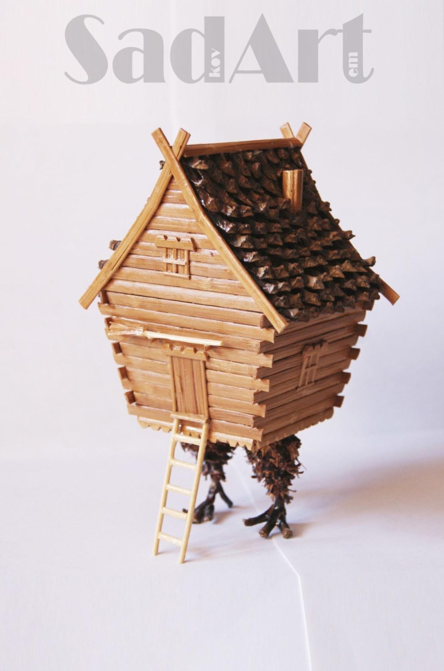 Декоративный домик бабы яги