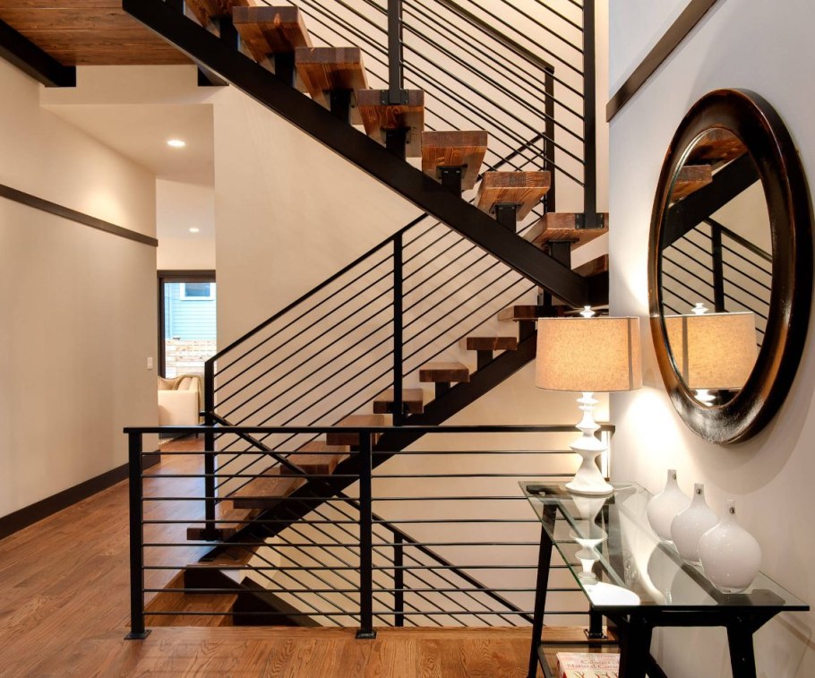 Лестница на 2 этаж монокосоур