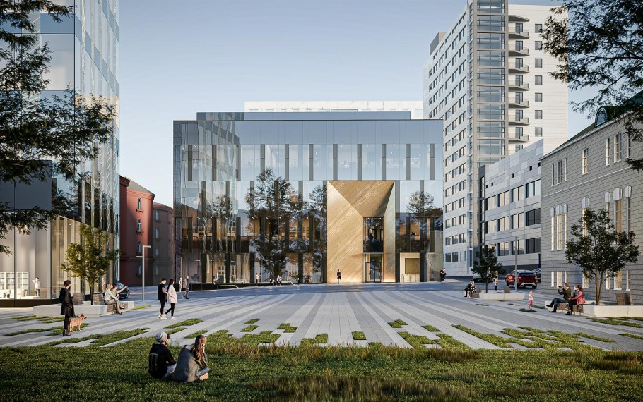 Новый кампус МГТУ им Баумана в Москве стройка