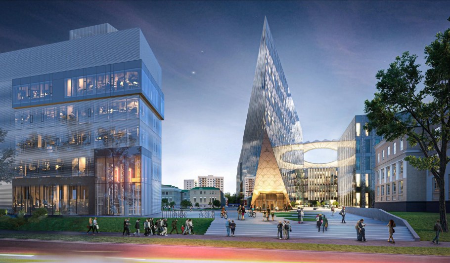 Новый кампус МГТУ им Баумана в Москве