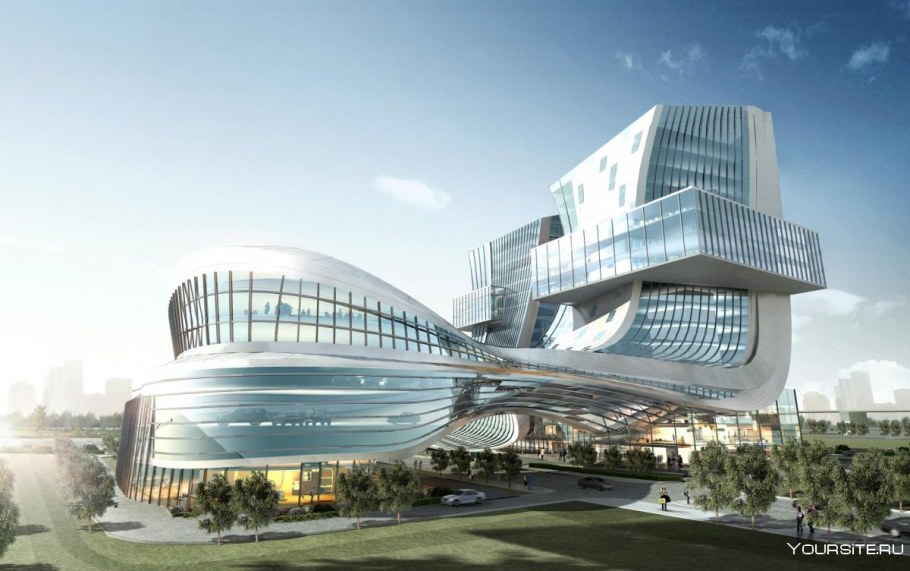 Технопарк Сколково Заха Хадид