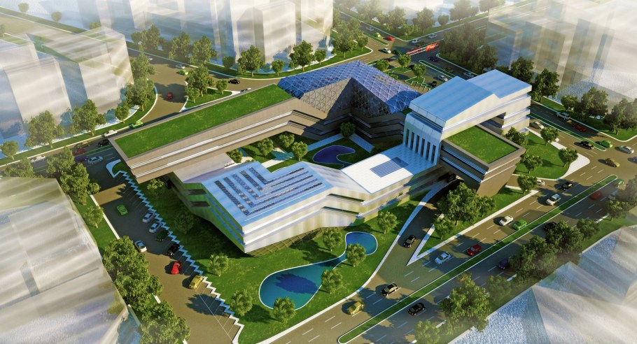 Научный центр архитектура