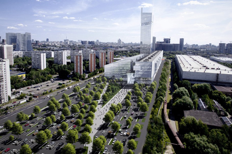 Национальный космический центр в Москве проект