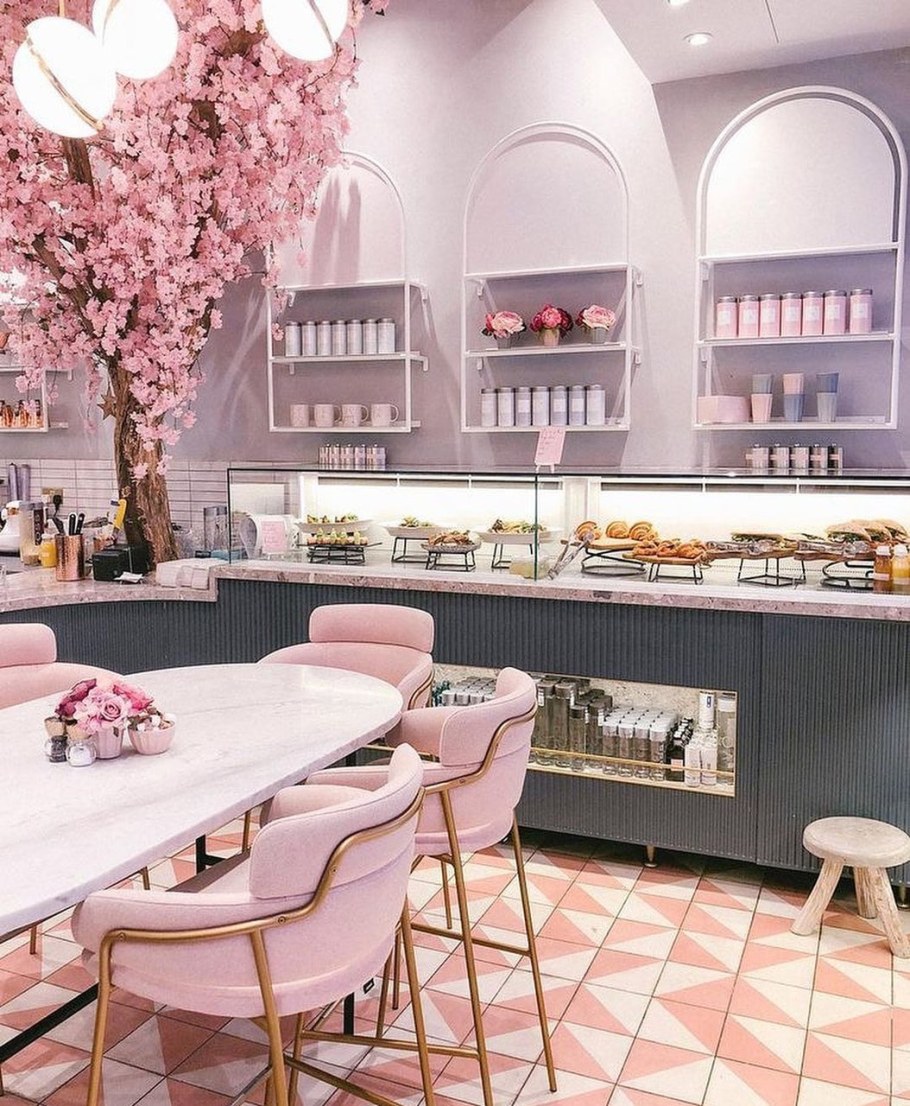 Интерьер кофейни кондитерской