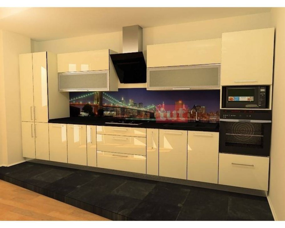 Кремовая кухня