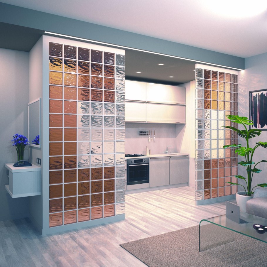 Стеклянные блоки Леруа Мерлен