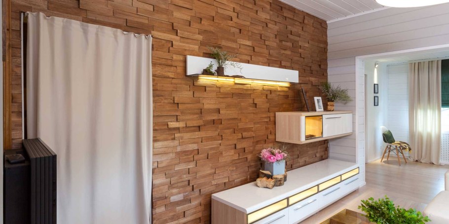 Красиво и дешево обшить стены в комнате