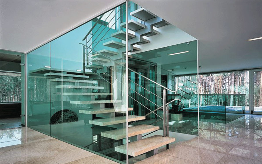 Стекло в интерьере