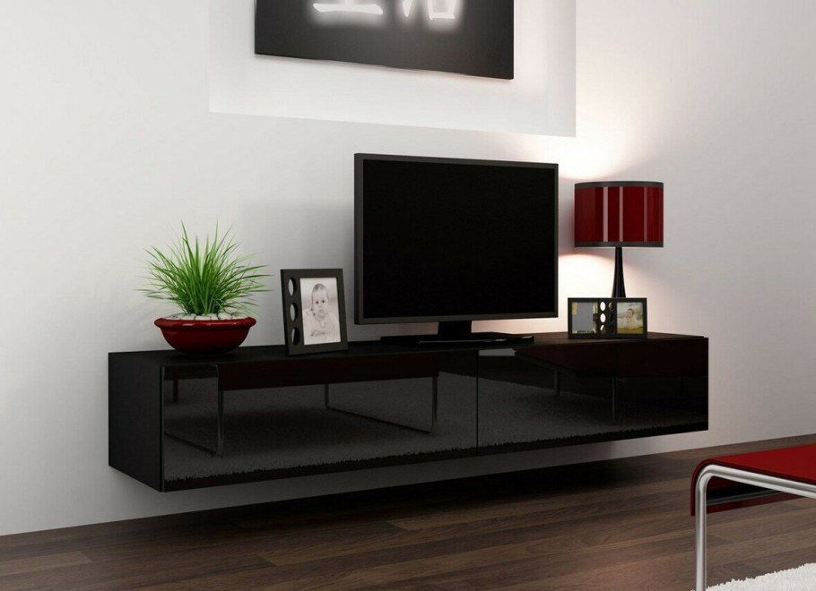 Тумба под ТВ Виго подвесная Модерн