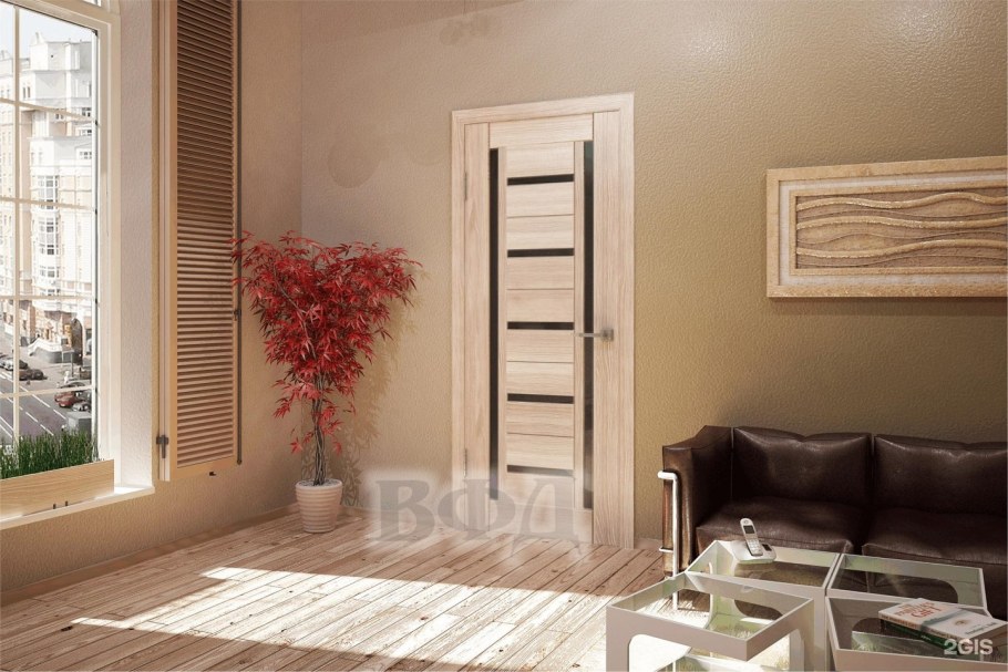 Двери ВФД экошпон