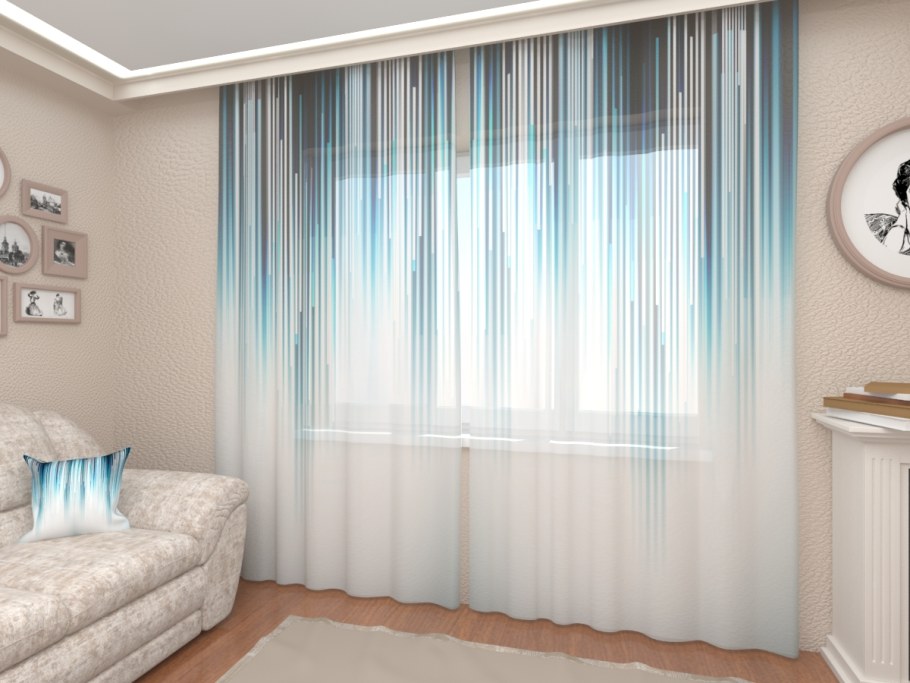 Шторы Фрост арт Паула