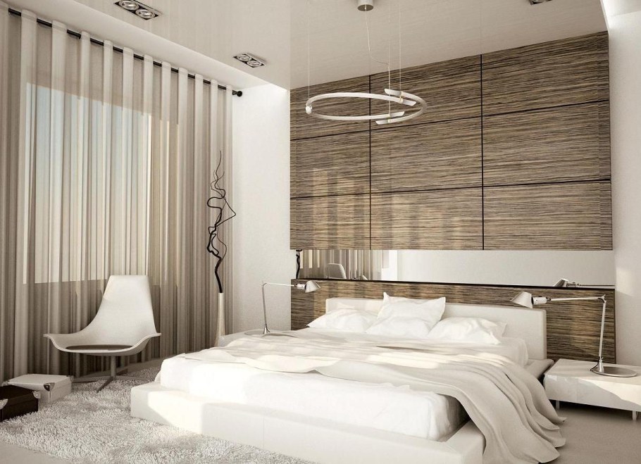 Спальня в дизайнерском стиле