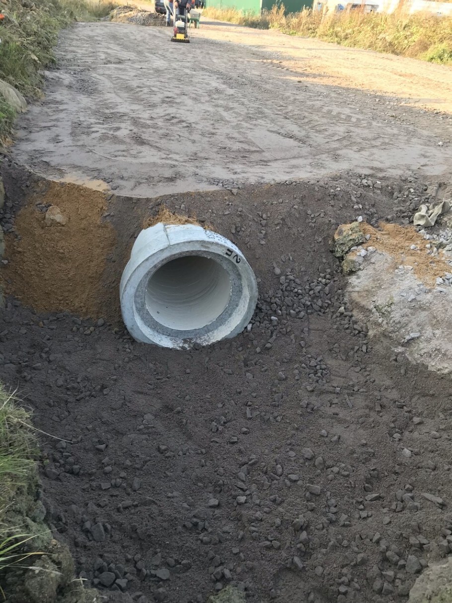 Труба бетонная для канавы