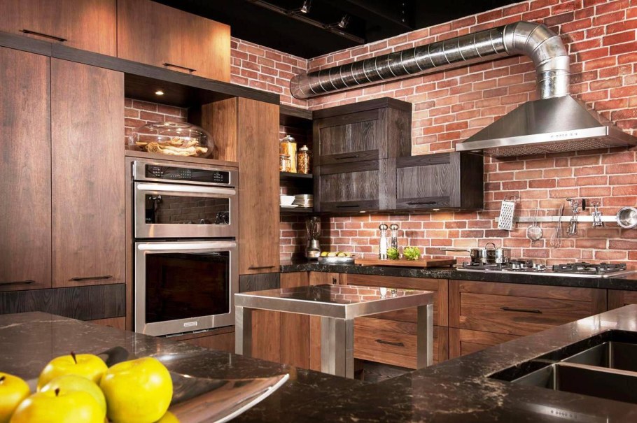 Вытяжка лофт для кухни