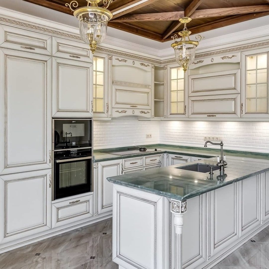 Кухня Алиери Италия белая