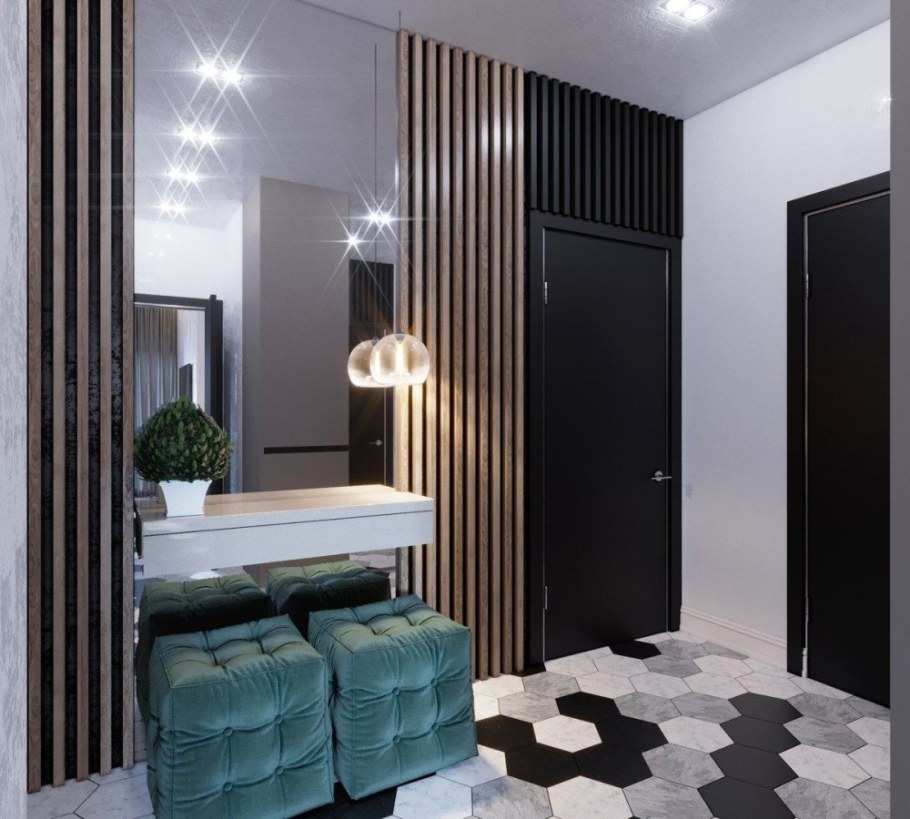 Рейки в коридоре