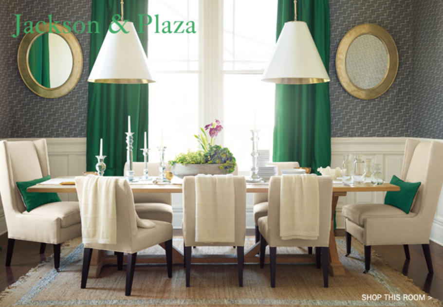 Изумрудные оттенки в интерьере