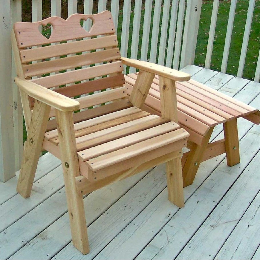 Деревянные кресла для дачи