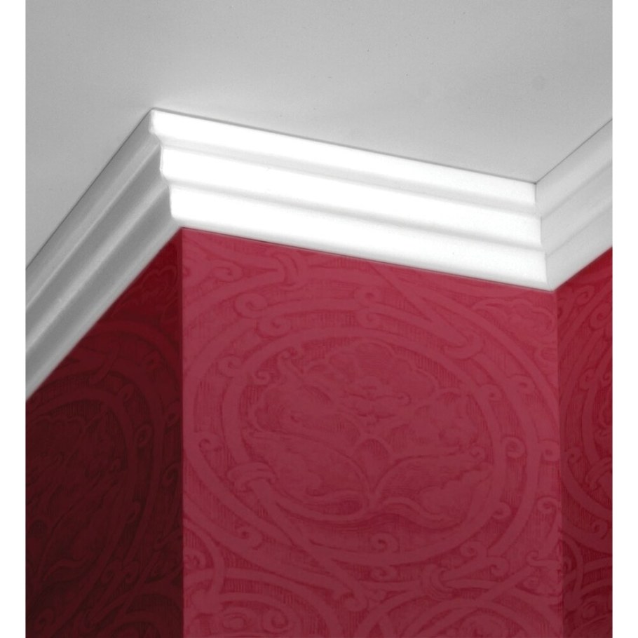 Потолочный плинтус для натяжных потолков 80 мм