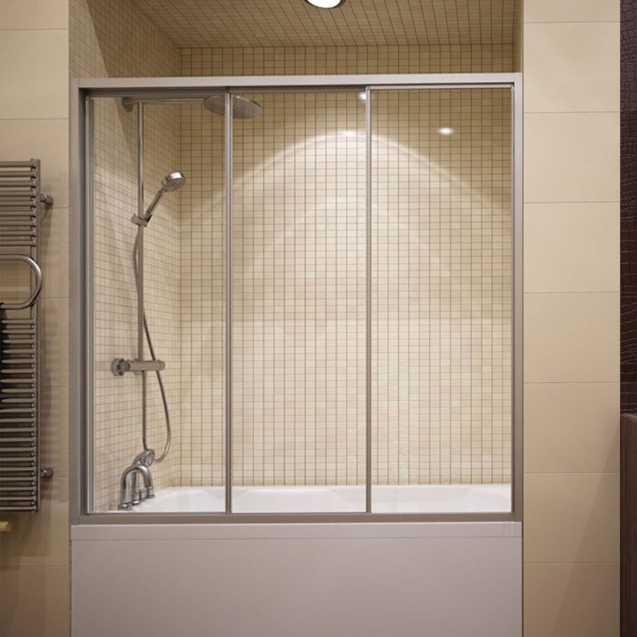 Душевая шторка WELTWASSER 100za4-80 хром