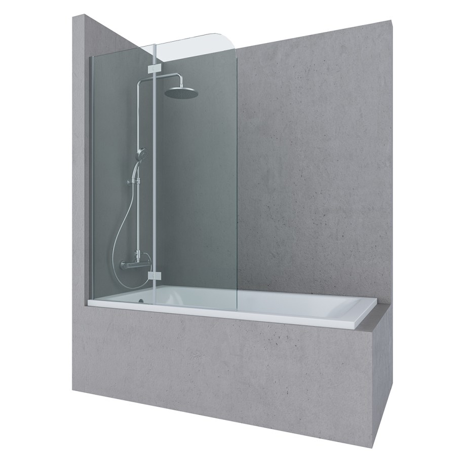 Стеклянная шторка для ванной Cezares 210412