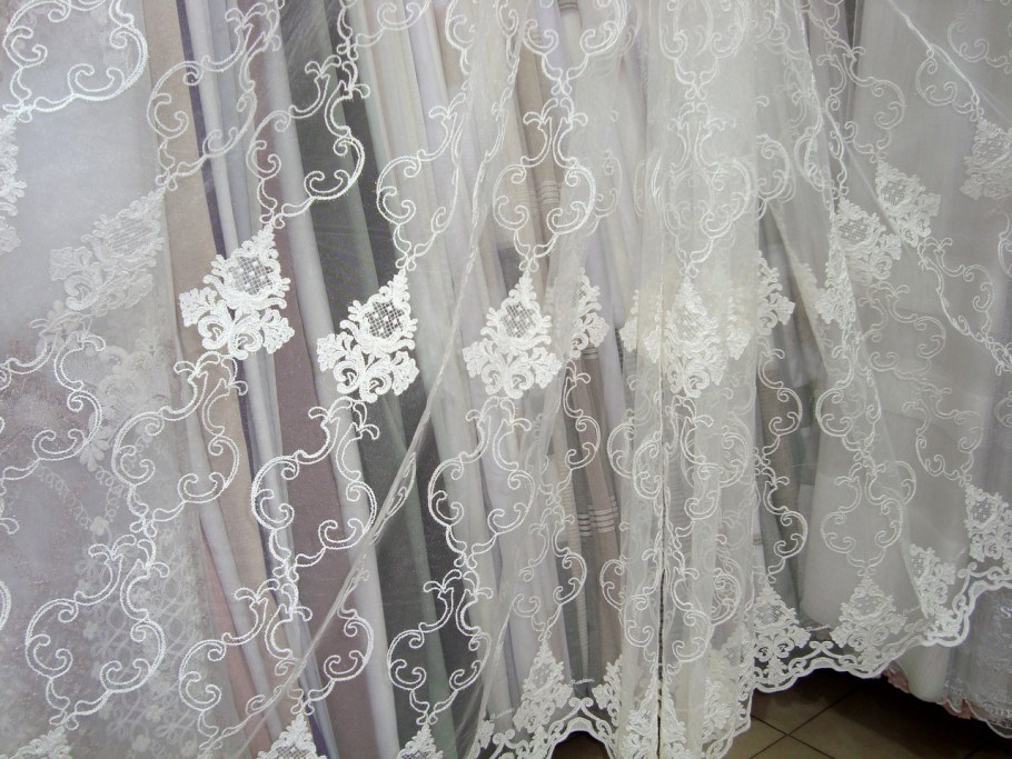 Тюль шампань