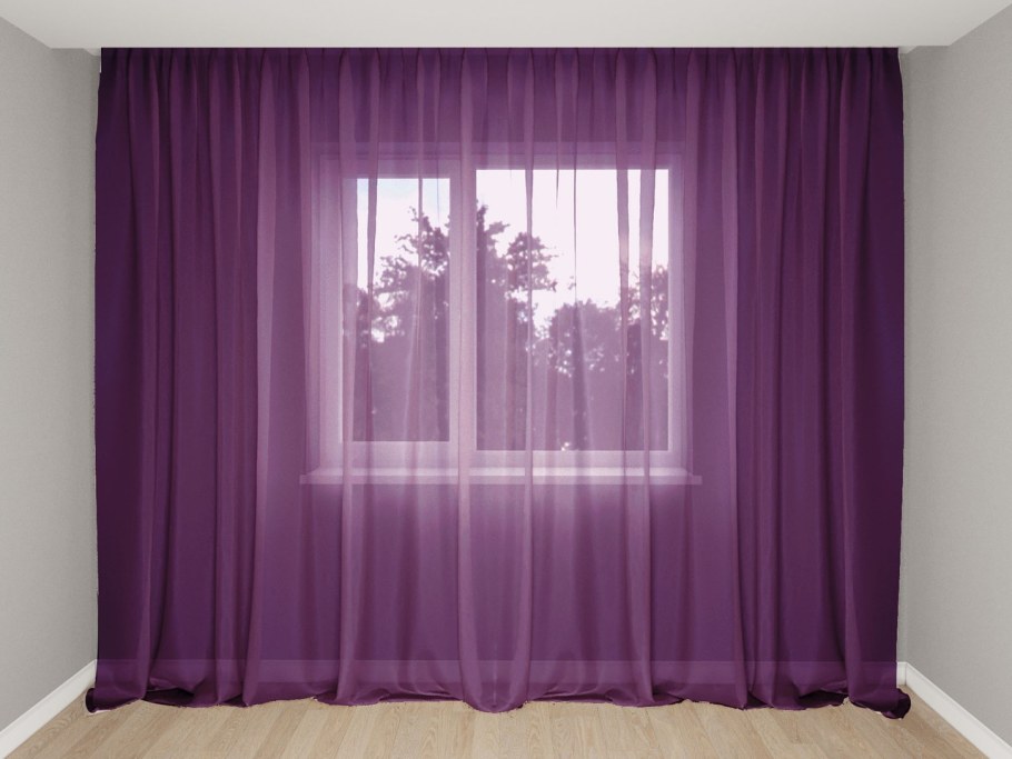 Шторы фиолетовый