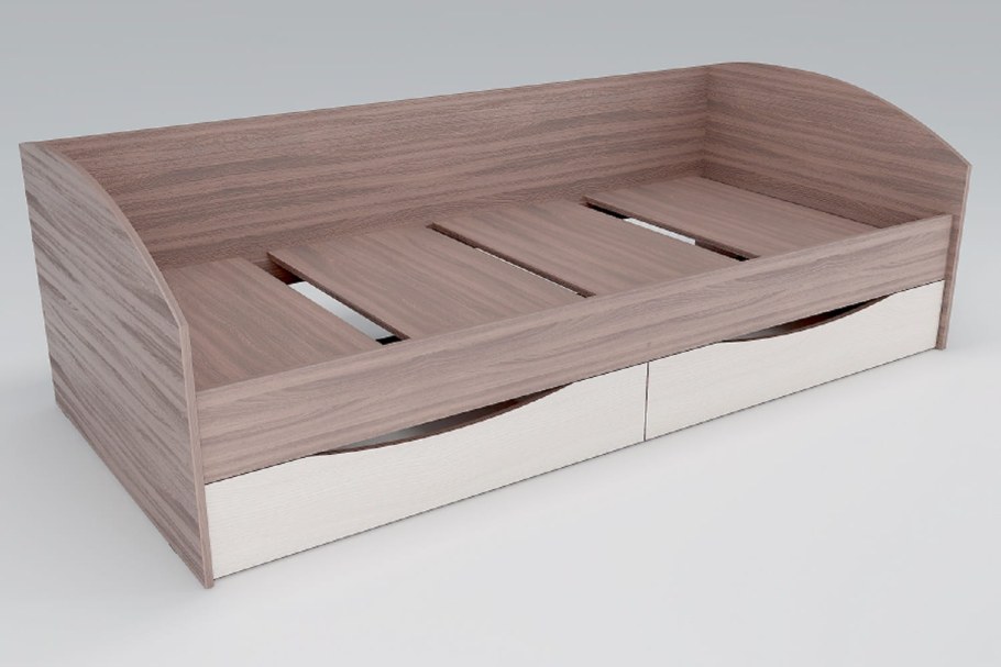 Кровать Вита 2.0 ясень шимо светлый