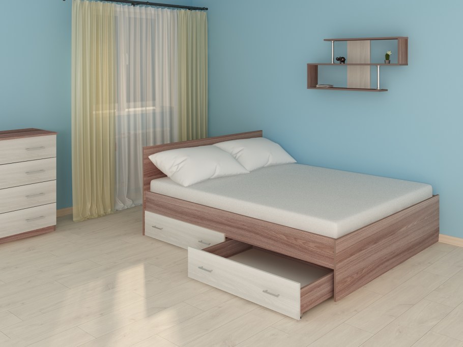Кровать Орматек с выдвижными ящиками