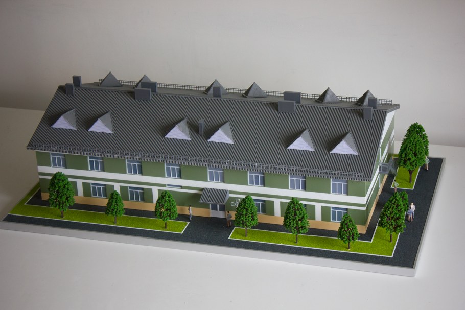 Макет здания