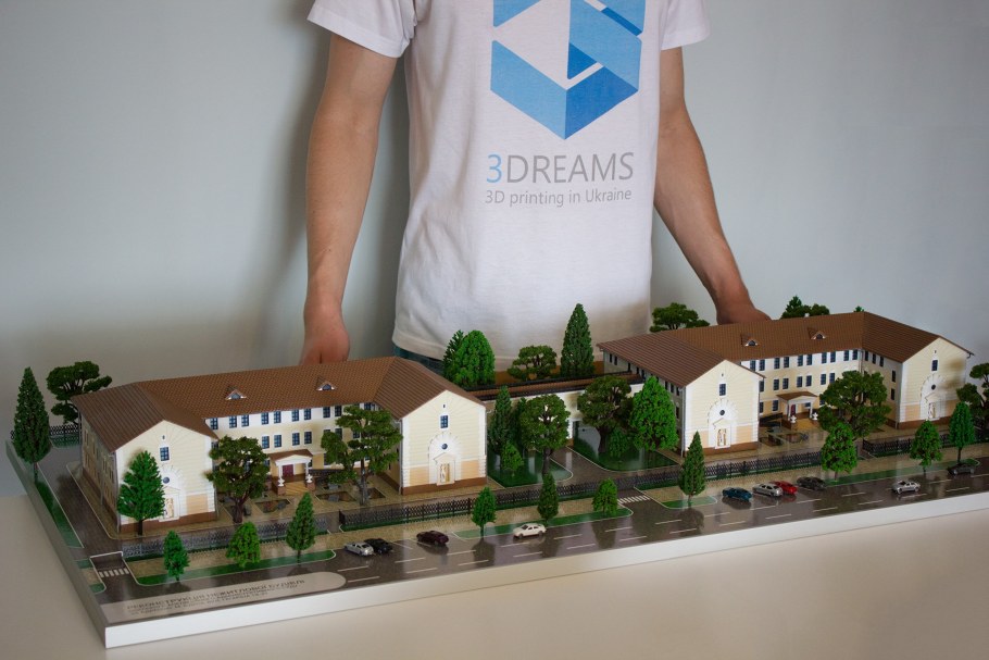 Макет жилого дома