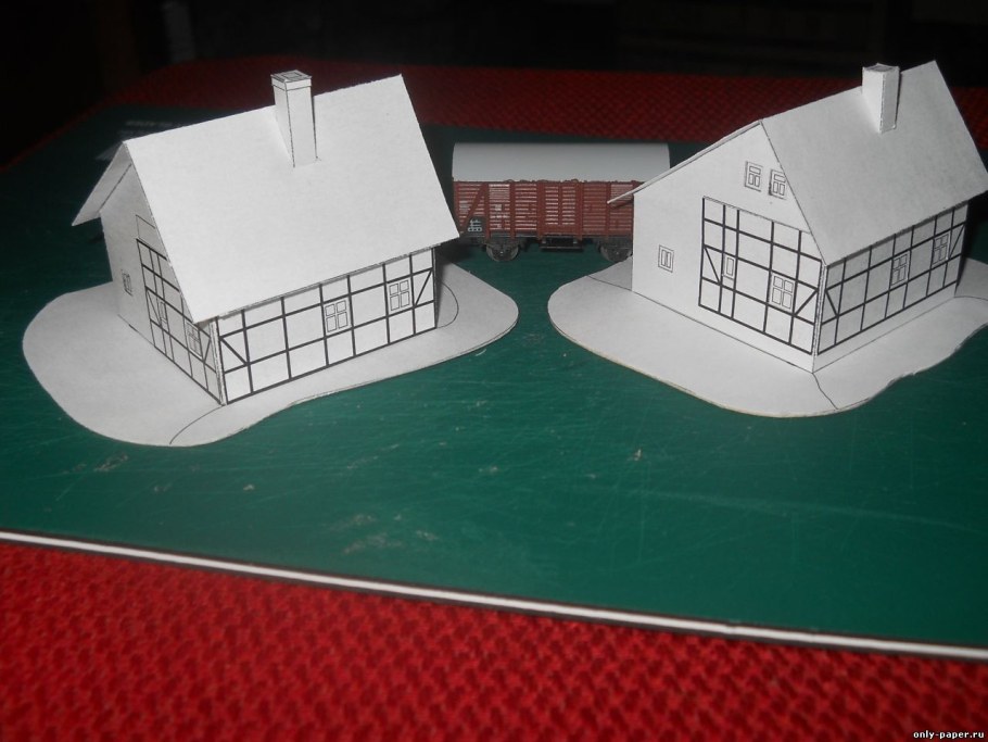 Архитектурный макет домика