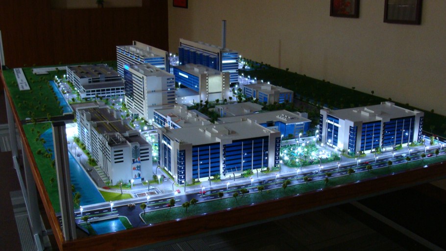 Макет здания