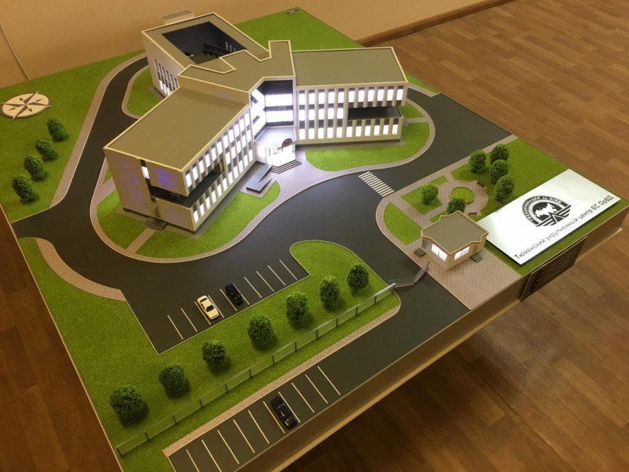 Макет здания