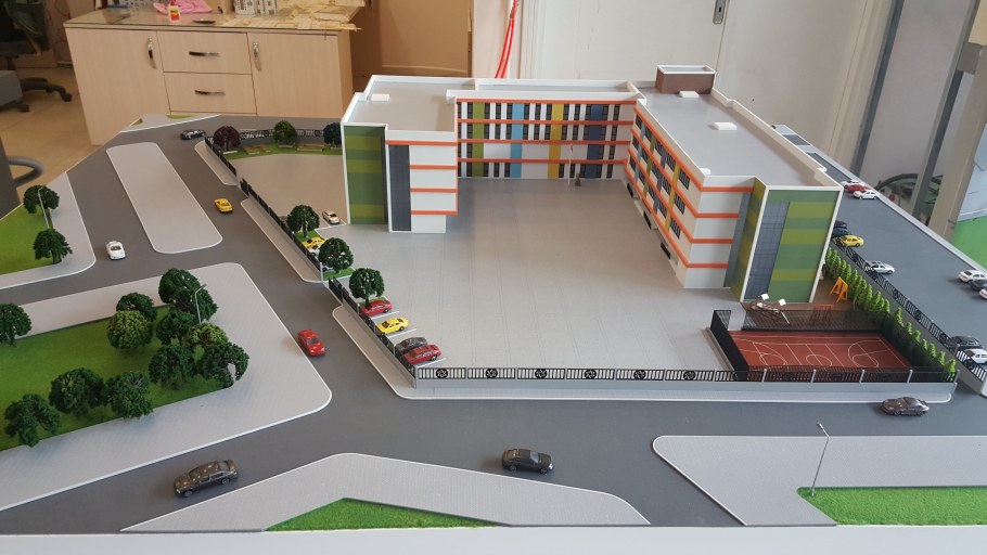 Макет школы будущего