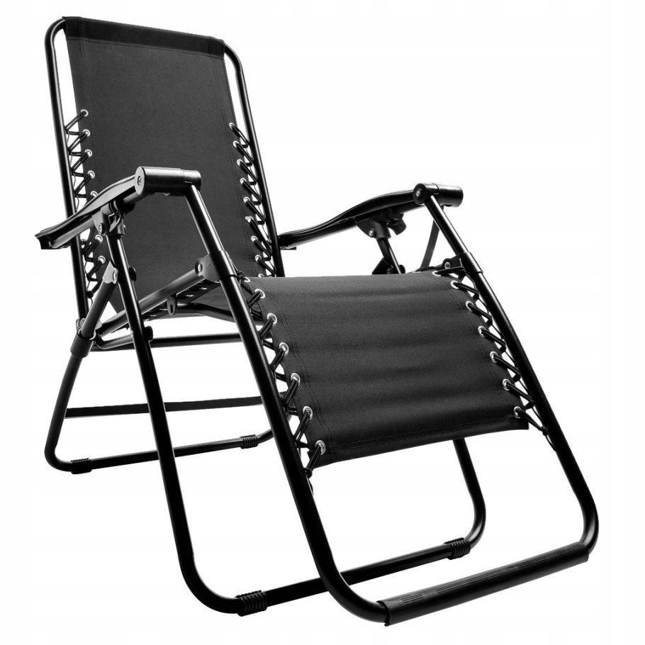 Кресло-шезлонг "SBX" складное стальное 59x40x82 см - sk-08