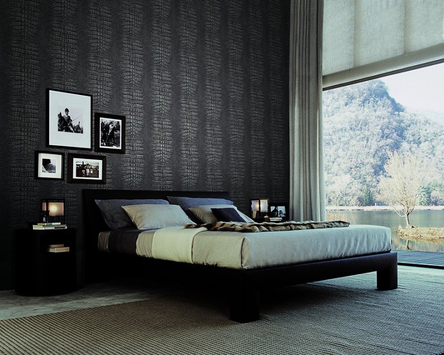 Крокодиловая кожа в интерьере